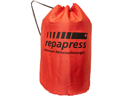 RP Transportsack Repapress (rot/schwarz mit Logo)